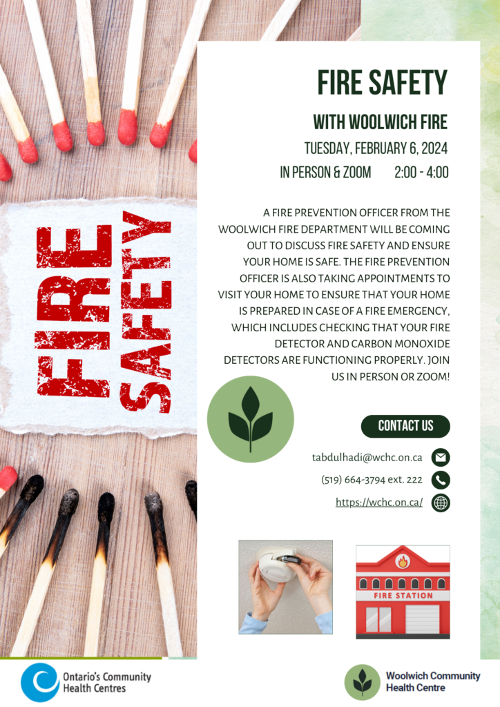 Fire Safety Talk with Woolwich Fire Department Woolwich Community