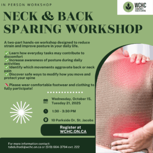 Neck & Back Sparing Workshop
