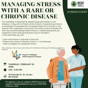 Managing Stress with a Rare or Chronic Disease