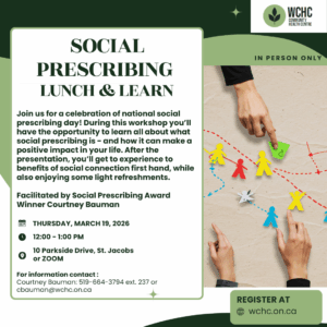 Social Prescribing Lunch + Learn