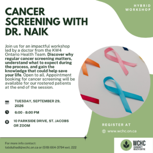 Cancer Screening with Dr. Naik