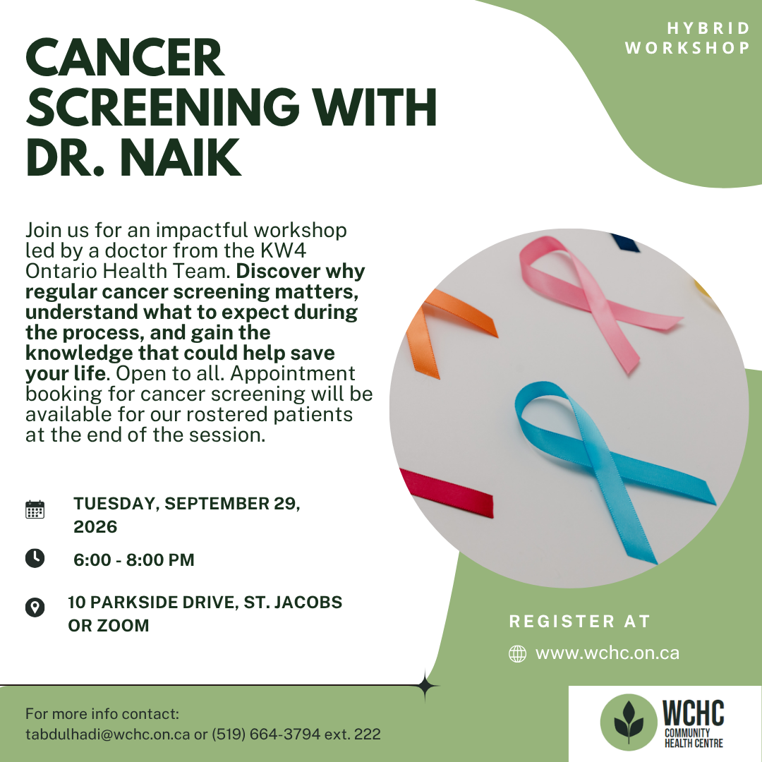 Cancer Screening with Dr. Naik