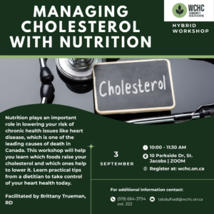 Managing Cholesterol with Nutrition