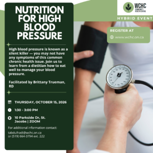 Nutrition for High Blood Pressure