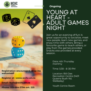 Young at Heart – Adult Games Night