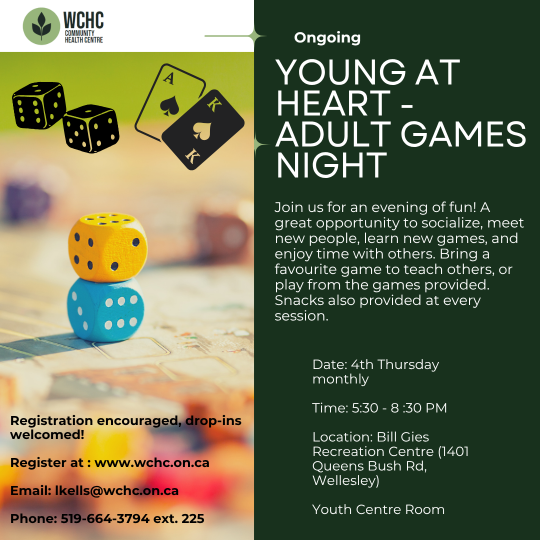 Young at Heart – Adult Games Night