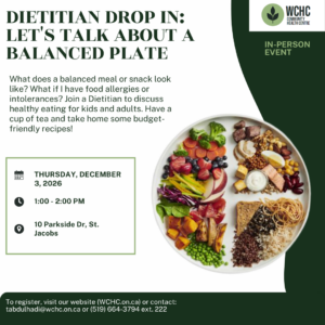 Dietitian Drop In: Let's Talk About a Balance Plate